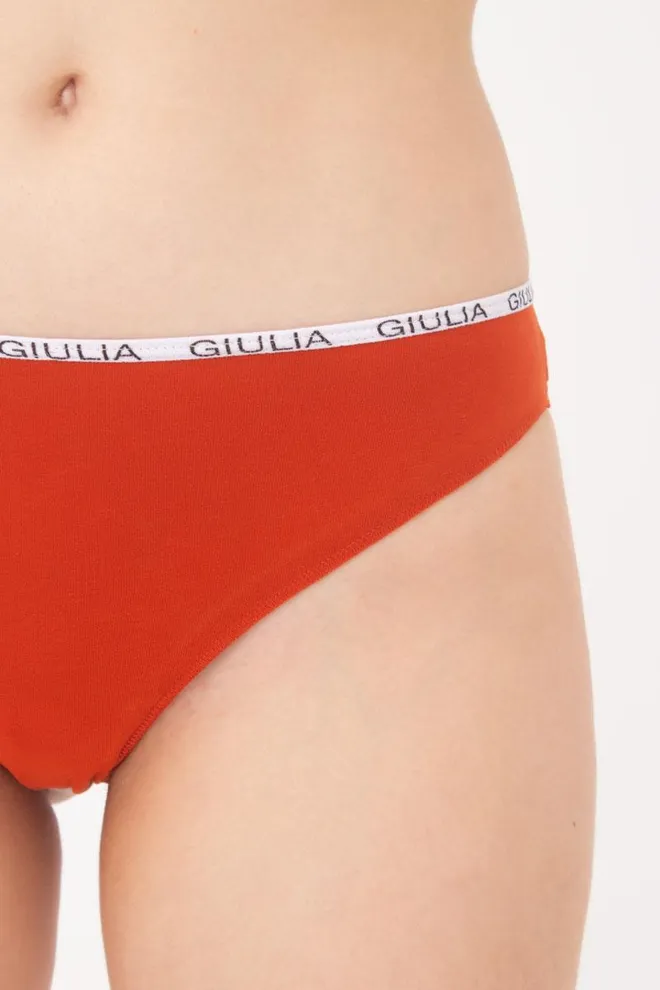 Женские трусы бразилиана Logo 2206/60 Giulia (terracota)