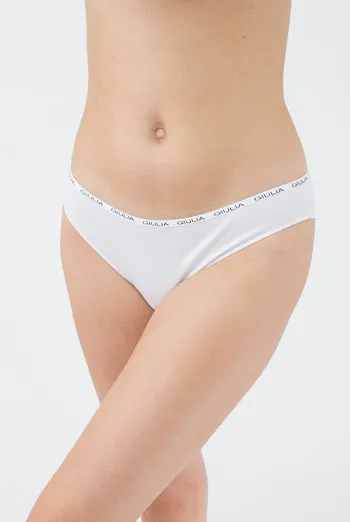 Женские трусы слипы Logo 2302/60 Giulia (white) Женские трусы слипы Logo 2302/60 Giulia (white)