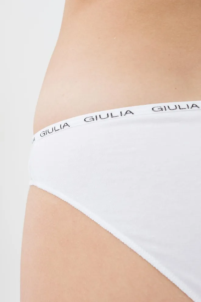 Женские трусы слипы Logo 2302/60 Giulia (white)