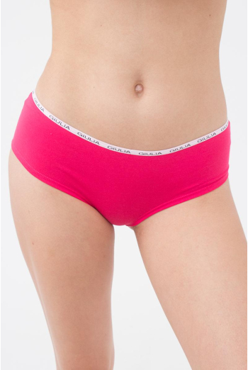 Жіночі труси хіпстери Logo 2602/60 Giulia (pink) Жіночі труси хіпстери Logo 2602/60 Giulia (pink)