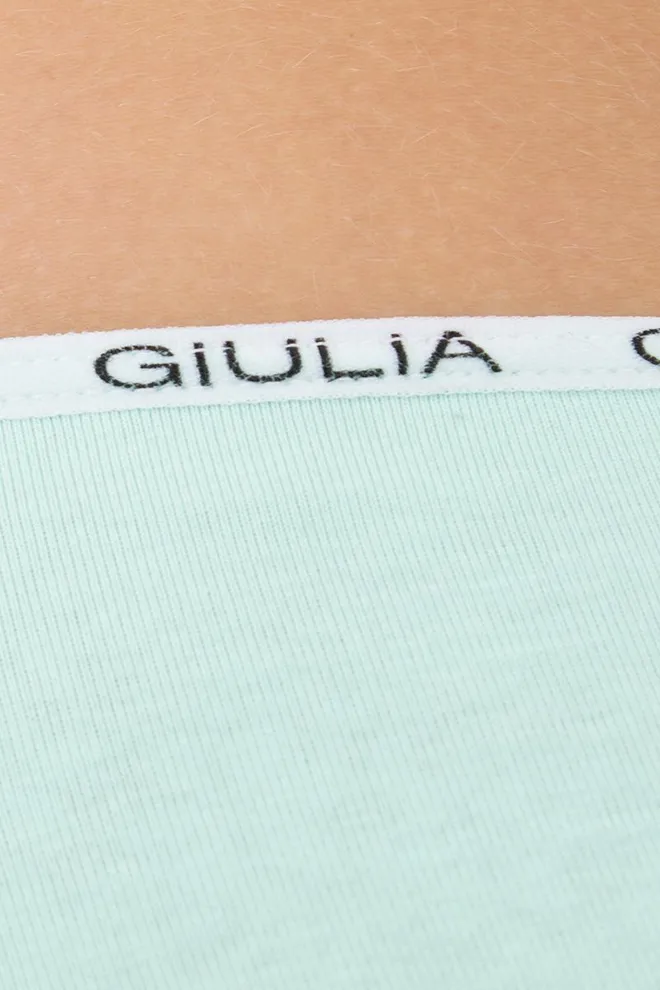 Женские трусы хипстеры Logo 2602/60 Giulia (mint)