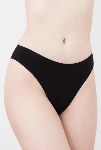 Трусики бразилиана с сетчатой вставкой LOISE 2227/62 Giulia (black), черный