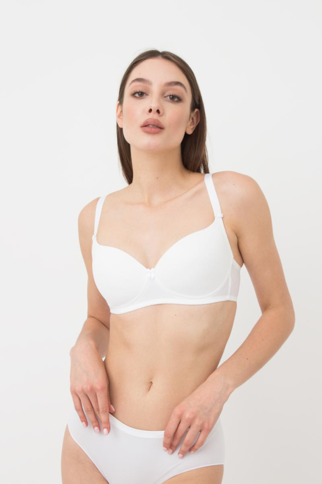 Бюстгальтер с формованою чашкою Luwa 1503/20 Giulia (white)