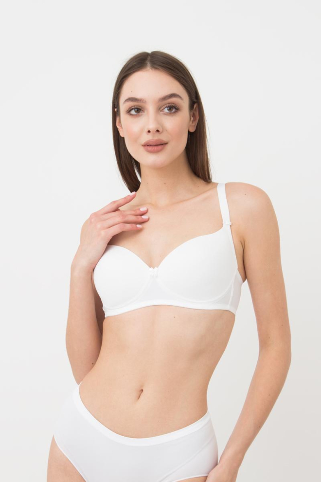 Бюстгальтер с формованою чашкою Luwa 1503/20 Giulia (white)