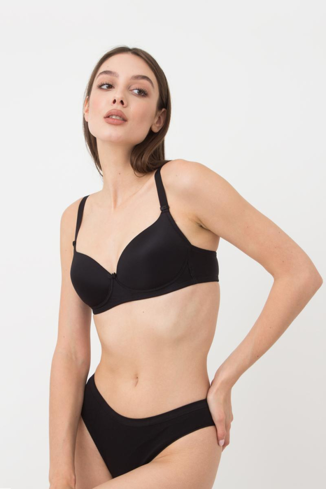 Бюстгальтер с формованою чашкою Luwa 1503/20 Giulia (black)