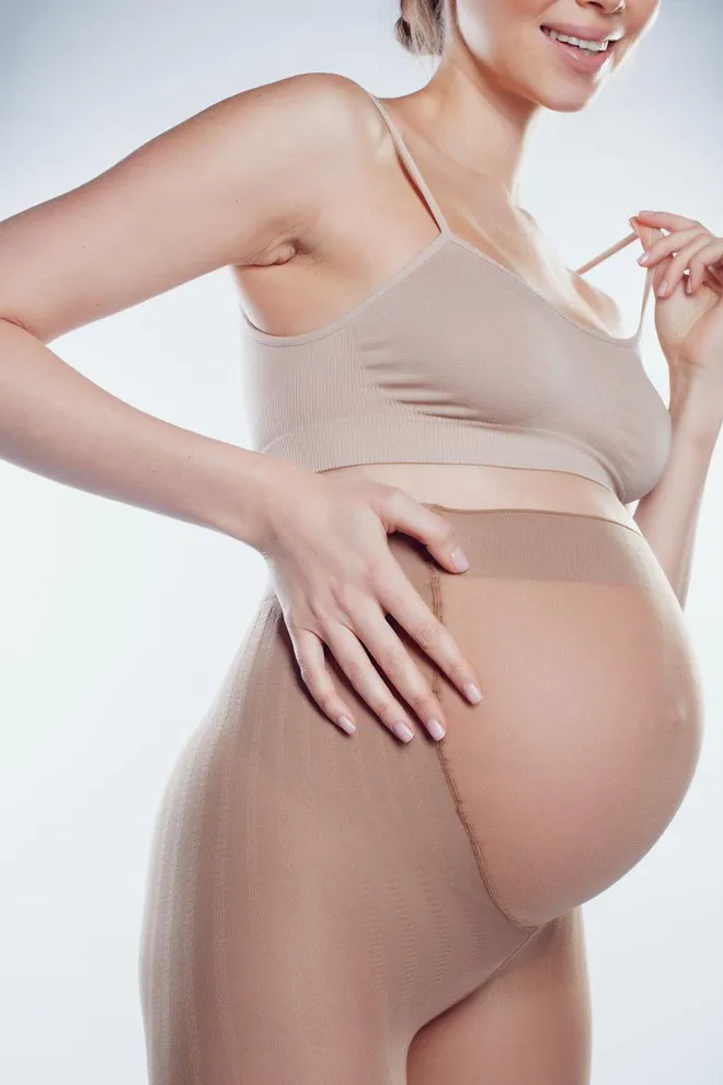 Класичні колготки для вагітних Mama 20 den Giulia (daino)