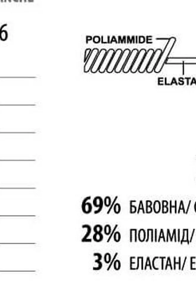 Теплі колготки для вагітних Mama cotton 200 den Giulia (nero)