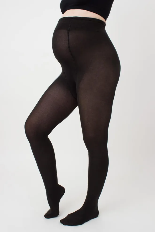Теплі колготки для вагітних Mama cotton 200 den Giulia (nero)