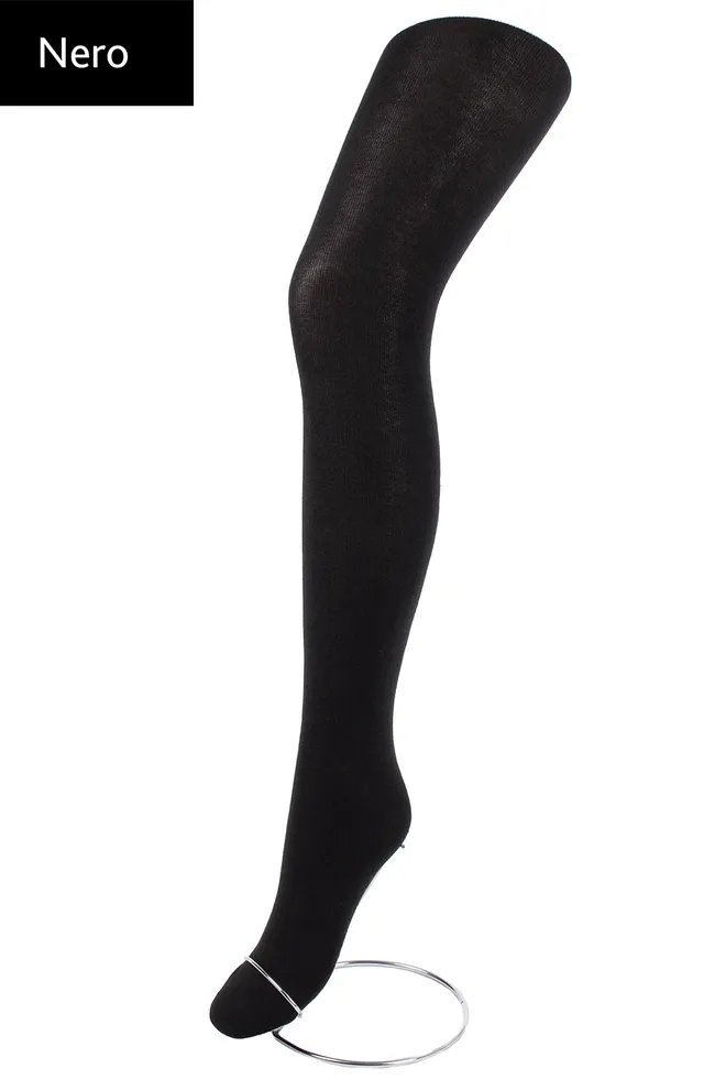 Теплі колготки для вагітних Mama cotton 200 den Giulia (nero)