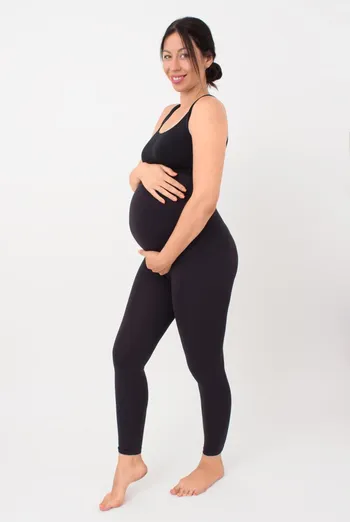 Бесшовные леггинсы для беременных MAMA LEGGINGS Giulia (nero), чёрный Бесшовные леггинсы для беременных MAMA LEGGINGS Giulia (nero), чёрный