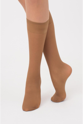 Классические гольфы Marea 40 den Giulia 2 пары (caramel), бежевый Классические гольфы Marea 40 den Giulia 2 пары (caramel), бежевый