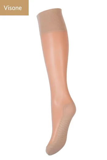 MASSAGE 20 Класичні гольфи 20 den з мікрофібри з масажним ефектом стопи TM GIULIA  (visone)