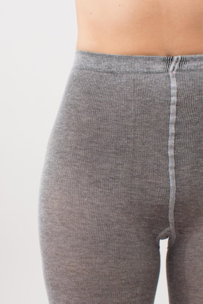 Колготки теплі Melange cotton 200 den Giulia (grey melange)