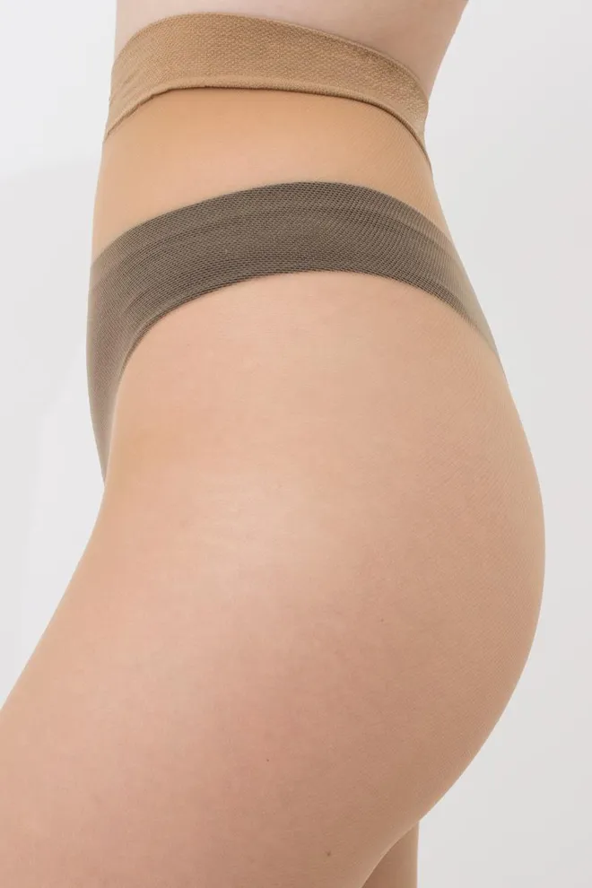 Колготки в сітку MESH 40 (1) Giulia (daino), бежевий