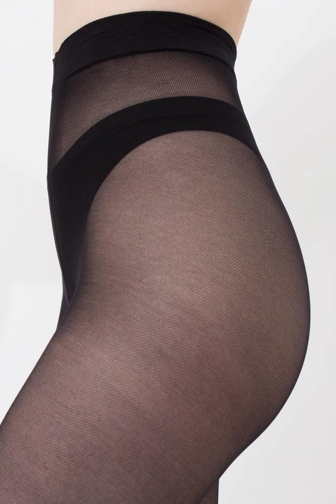 Колготки в сітку MESH 40 (1) Giulia (nero), чорний