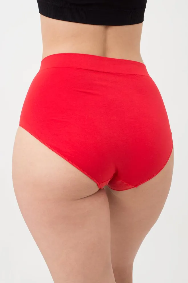 Бесшовные трусики Midi briefs color Giulia (poinciana)