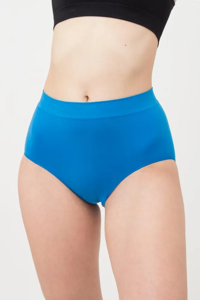 Бесшовные трусики Midi briefs color Giulia (french blue)