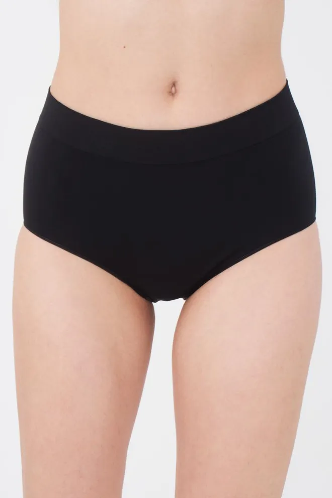 Безшовні трусики сліп Midi briefs Giulia (black)