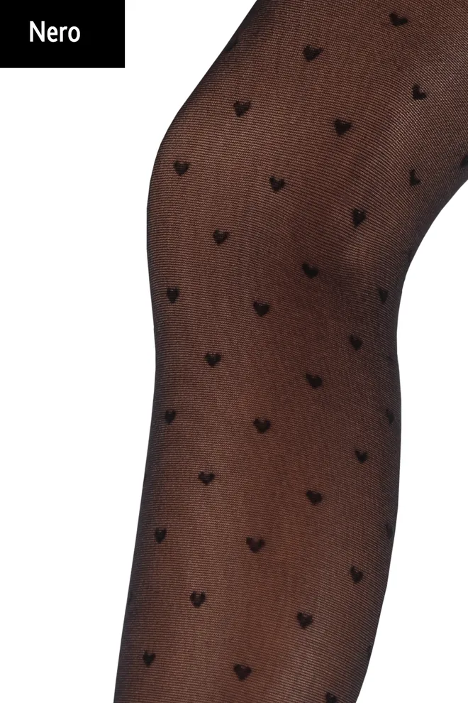 MILANA 40 model 5 Детские колготки с рисунком TM GIULIA  (nero)