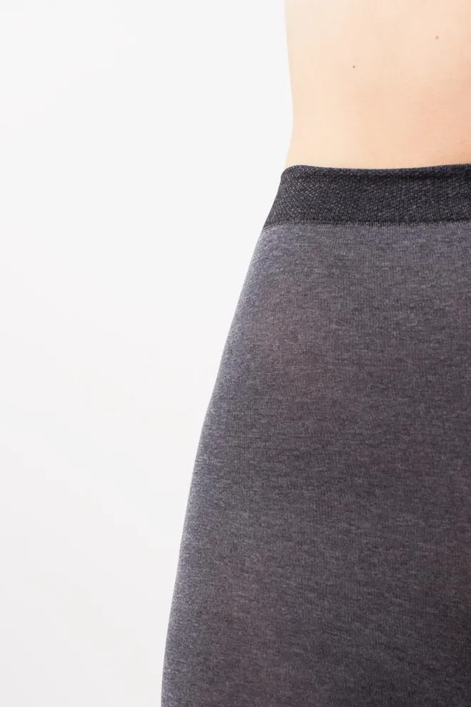 Колготки з геометричним малюнком Miracle 40 den model 2 Giulia (dark grey melange)