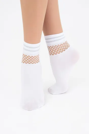 Женские носки из микрофибры MN 03 Giulia (bianco) Женские носки из микрофибры MN 03 Giulia (bianco)