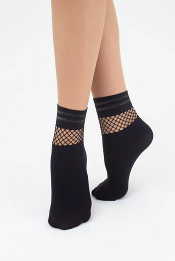Женские носки из микрофибры MN 03 Giulia (nero) Женские носки из микрофибры MN 03 Giulia (nero)