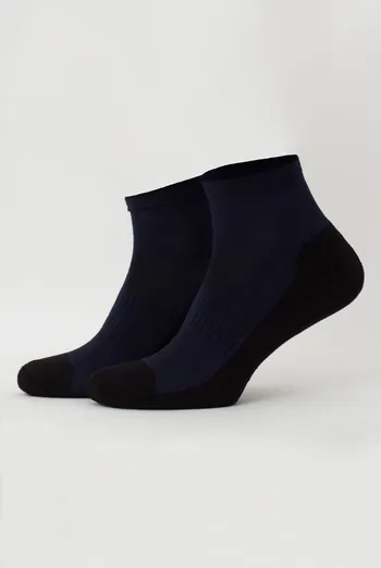 Шкарпетки чоловічі короткі Ms1 terry sport 010 Giulia (navy/black)