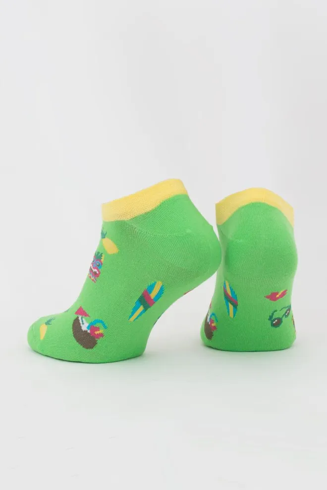 Носки мужские невидимые Ms1 tropic 001 Giulia (jasmine)