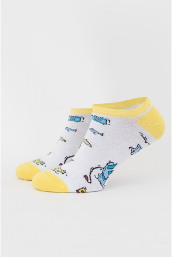 Носки мужские невидимые Ms1 tropic 002 Giulia (bianco) Носки мужские невидимые Ms1 tropic 002 Giulia (bianco)