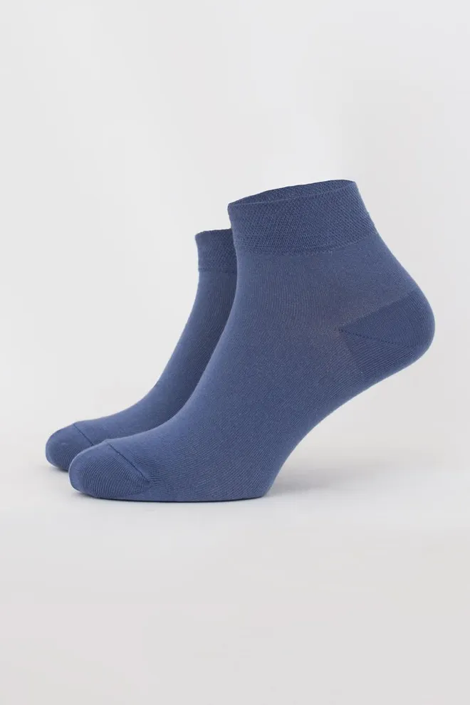 Шкарпетки чоловічі укорочені Ms2 soft premium classic Giulia (jeans)