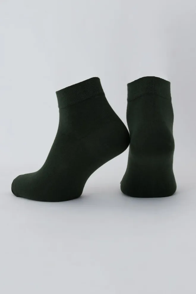 Шкарпетки чоловічі укорочені Ms2 soft premium classic Giulia (khaki)