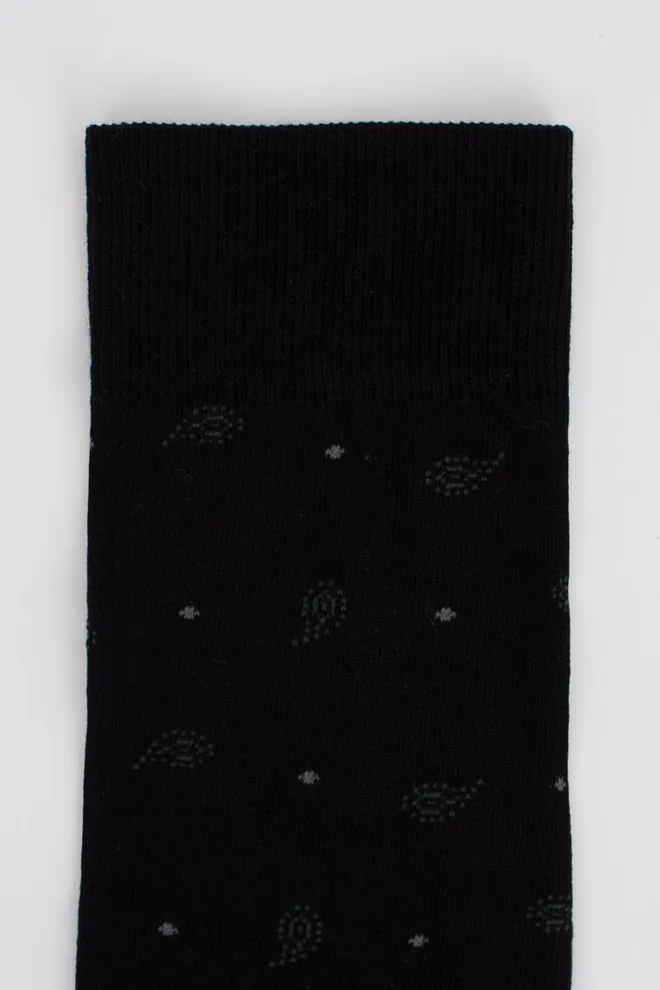 Носки мужские высокие с рисунком Ms3c/sl-305 Elegant Giulia (nero)