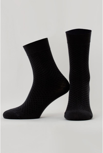 Шкарпетки чоловічі класичні Ms3 basic 003 Giulia (black)