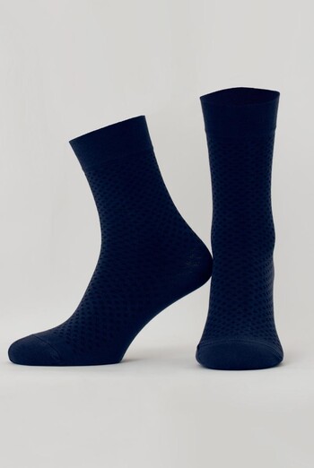 Носки мужские классические Ms3 basic 003 Giulia (navy) Носки мужские классические Ms3 basic 003 Giulia (navy)