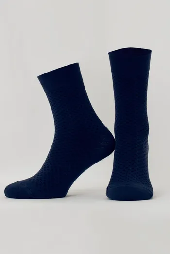 Шкарпетки чоловічі класичні Ms3 basic 003 Giulia (navy) Шкарпетки чоловічі класичні Ms3 basic 003 Giulia (navy)