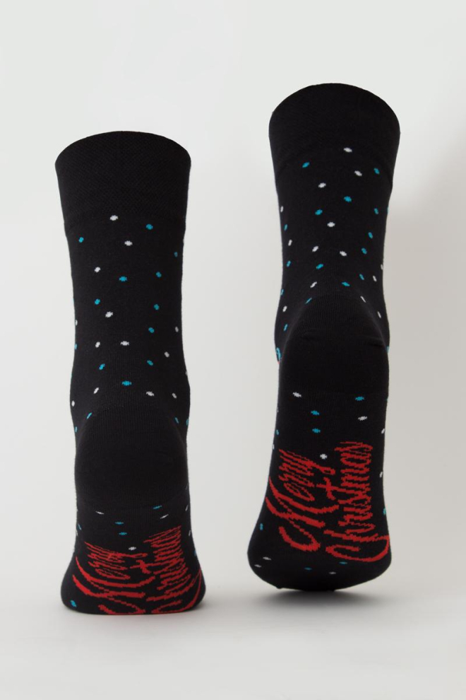 Шкарпетки чоловічі класичні новорічні Ms3 New Year 2305 Giulia (black)