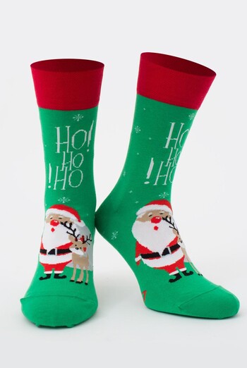 Носки мужские классические новогодние Ms3 New Year 2406 Giulia (island green) Носки мужские классические новогодние Ms3 New Year 2406 Giulia (island green)