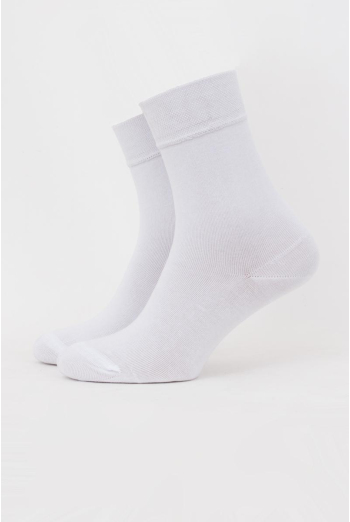 Шкарпетки чоловічі класичні Ms3 soft premium classic Giulia (white)