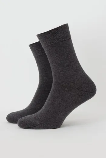 Шкарпетки чоловічі класичні Ms3 soft premium classic Giulia (dark grey), сірий Шкарпетки чоловічі класичні Ms3 soft premium classic Giulia (dark grey), сірий