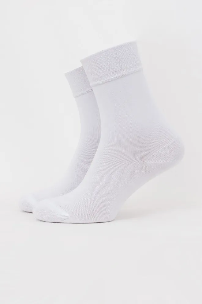 Шкарпетки чоловічі класичні Ms3 soft premium classic Giulia (white)