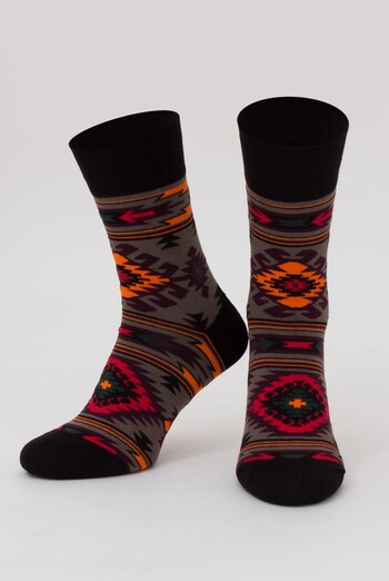 Носки мужские классические хлопковые с орнаментом Ms3 Soft Ukr 003 Giulia (haze) Носки мужские классические хлопковые с орнаментом Ms3 Soft Ukr 003 Giulia (haze)