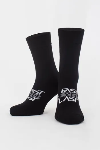 Шкарпетки чоловічі класичні Ms3 text 003 Giulia (black)