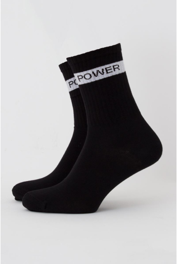 Шкарпетки чоловічі класичні Ms3 text strong 006 Giulia (black)