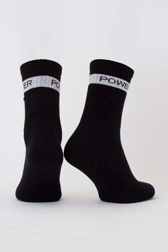 Носки мужские классические Ms3 text strong 006 Giulia (black)