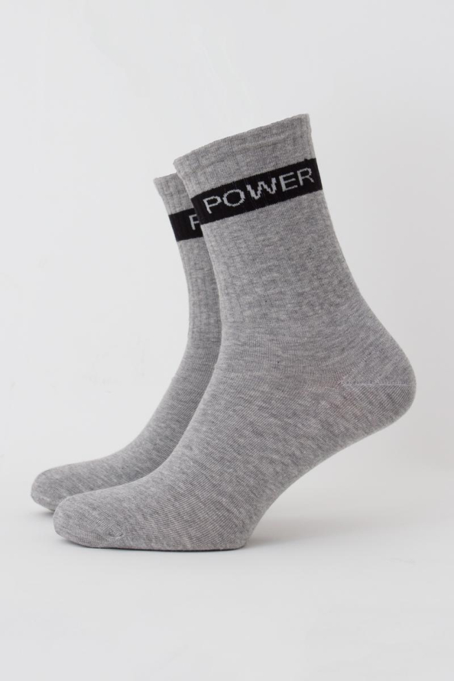 Шкарпетки чоловічі класичні Ms3 text strong 006 Giulia (light grey melange)