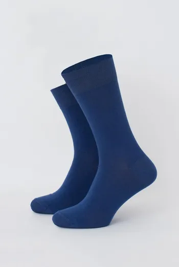 Шкарпетки чоловічі класичні MSL color Giulia (denim) Шкарпетки чоловічі класичні MSL color Giulia (denim)