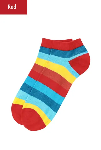 MSS-001 Шкарпетки укорочені TM GIULIA  (red)