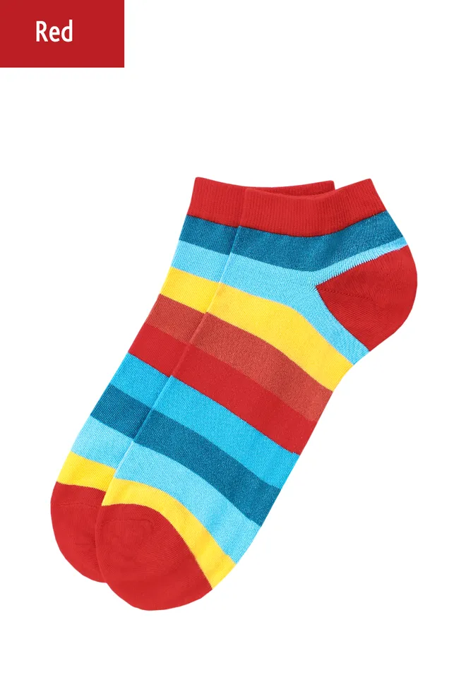 MSS-001 Носки укороченные TM GIULIA  (red)