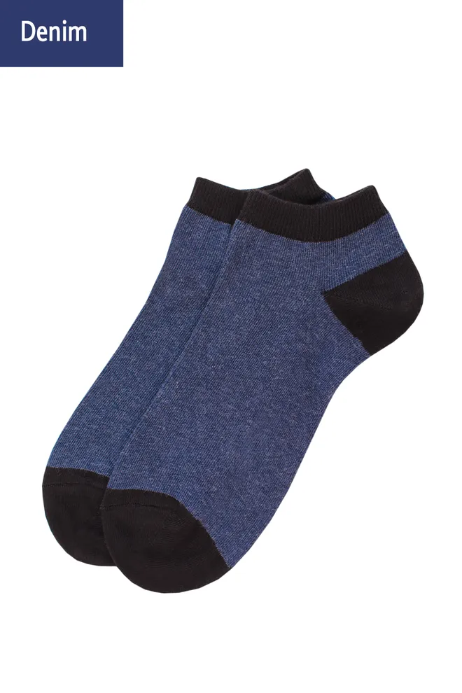 Носки мужские короткие MSS-002 Giulia (denim)