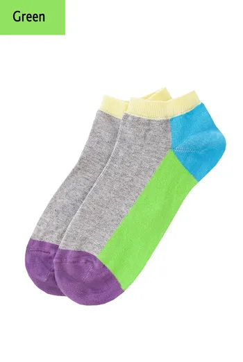 Шкарпетки чоловічі короткі MSS-003 Giulia (green) Шкарпетки чоловічі короткі MSS-003 Giulia (green)